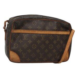 Authentic LOUIS VUITTON Monogram Trocadero 27 Shoulder Bag M51274 LV